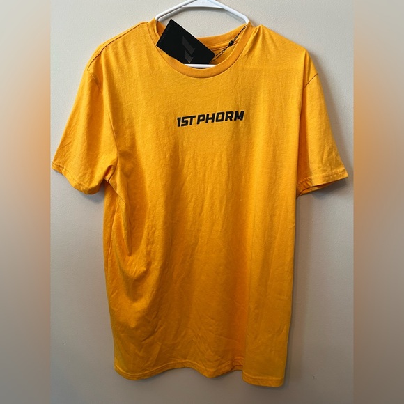 1st Phorm NWT Performance T-Shirt Men Size Medium Athletic Gym Cotton Blend - Picture 1 of 8